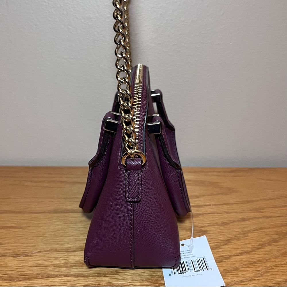 🎉 HP 🎉 NWT Kate Spade Cedar Street Mini Maise Mulledwine Crossbody - Picture 5 of 13